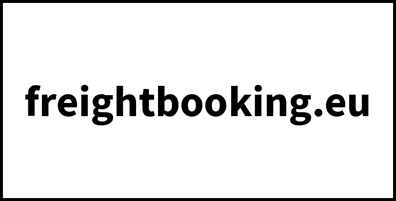 freightbooking.eu