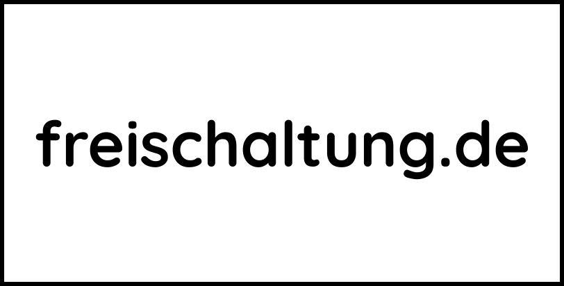 freischaltung.de