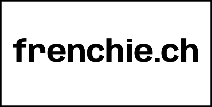 frenchie.ch