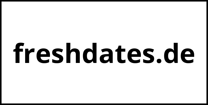 freshdates.de