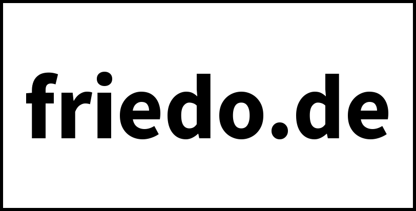 friedo.de