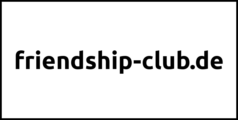 friendship-club.de