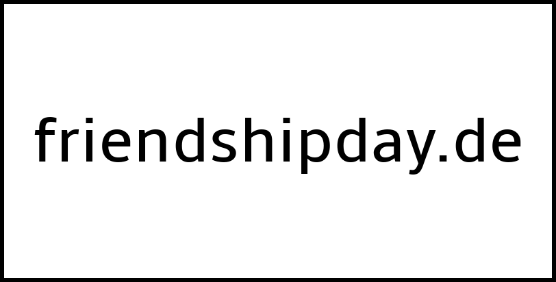 friendshipday.de