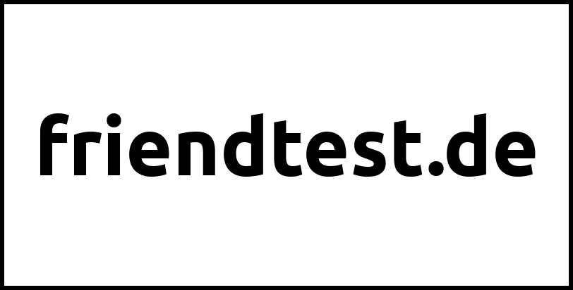 friendtest.de