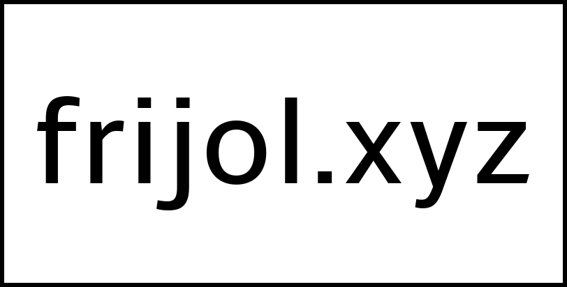 frijol.xyz
