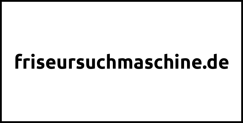 friseursuchmaschine.de