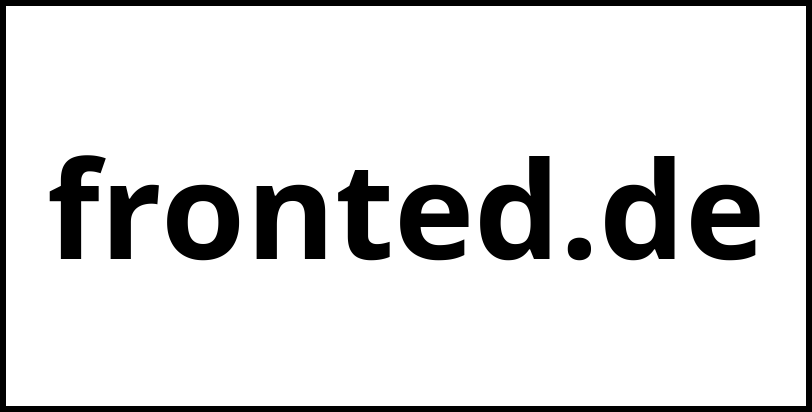 fronted.de