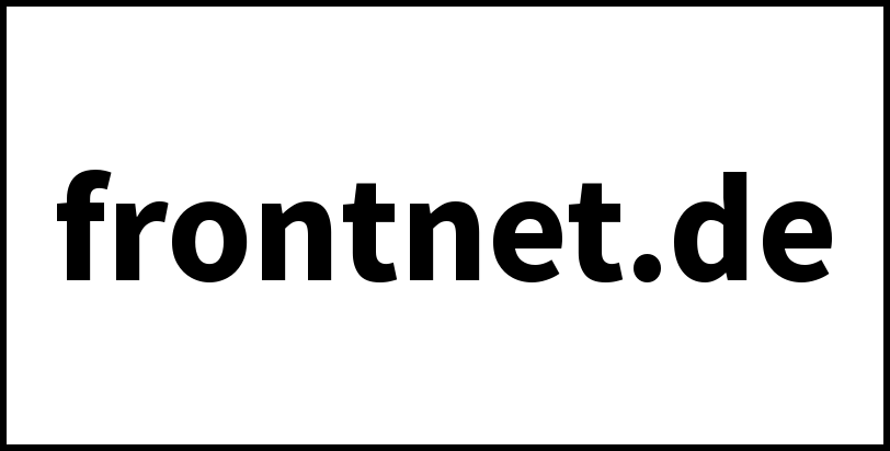 frontnet.de