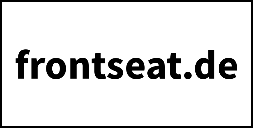 frontseat.de