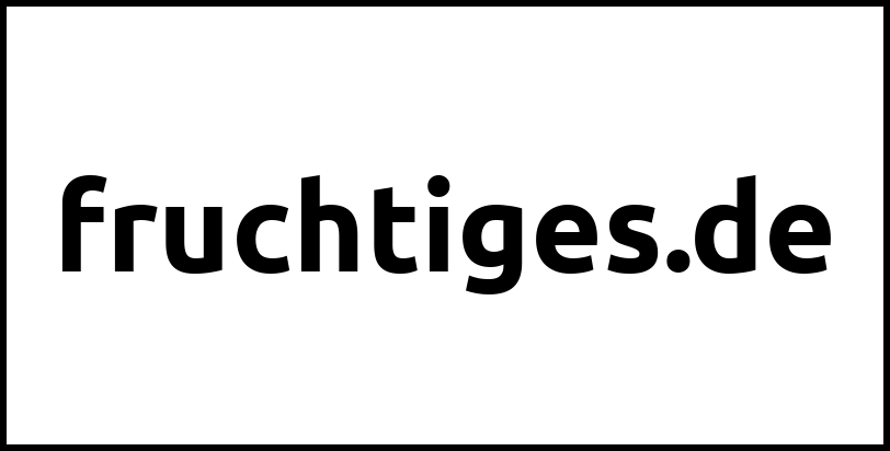 fruchtiges.de