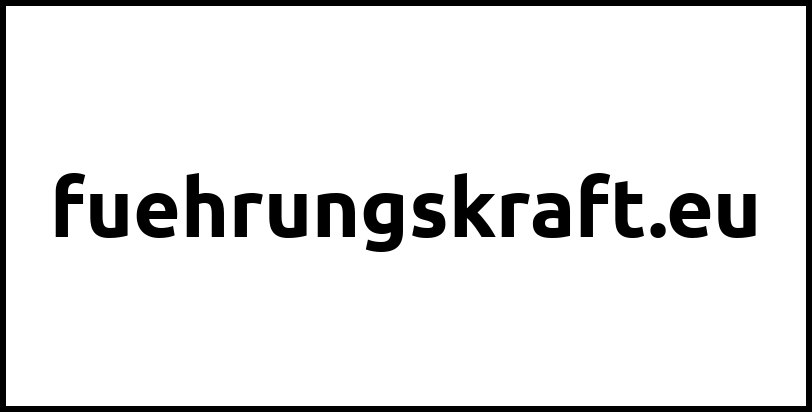 fuehrungskraft.eu