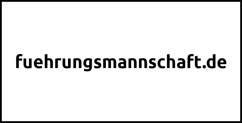 fuehrungsmannschaft.de