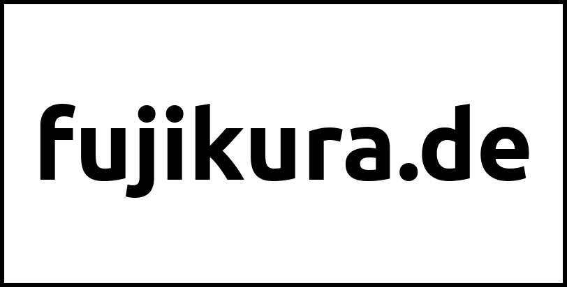 fujikura.de