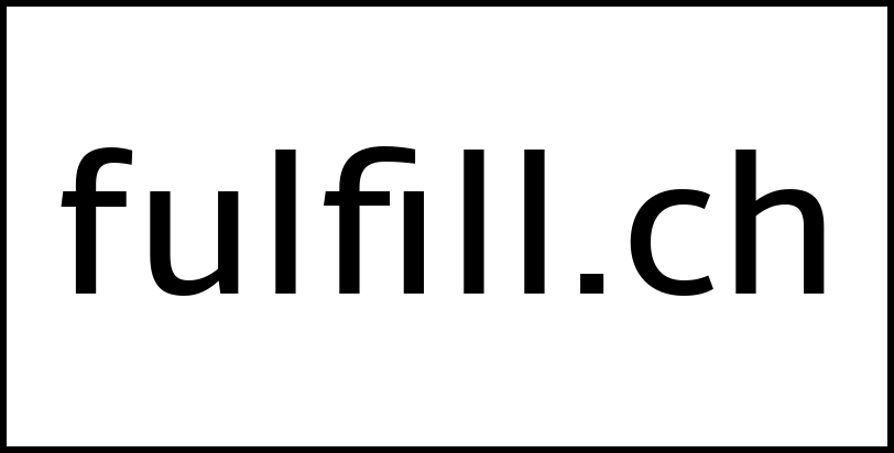 fulfill.ch