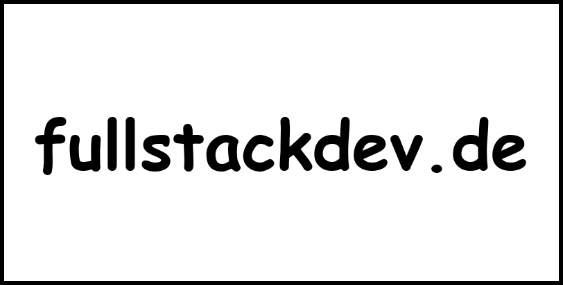 fullstackdev.de