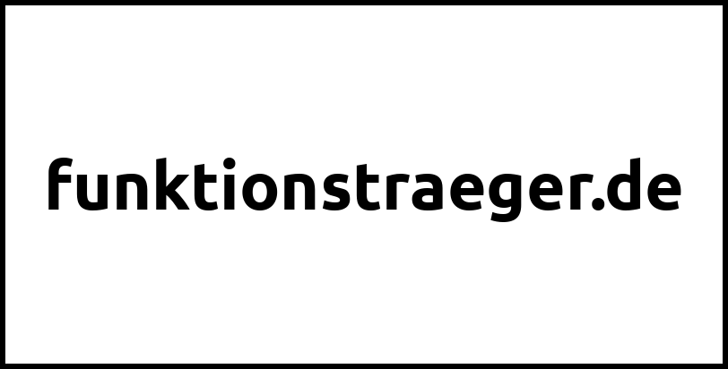 funktionstraeger.de