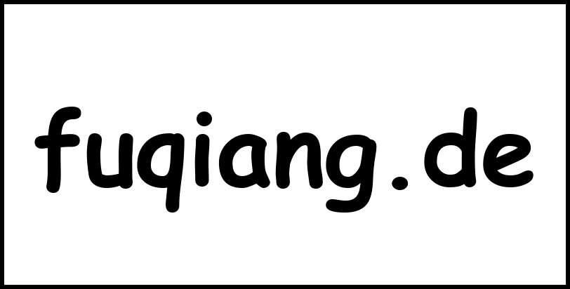 fuqiang.de