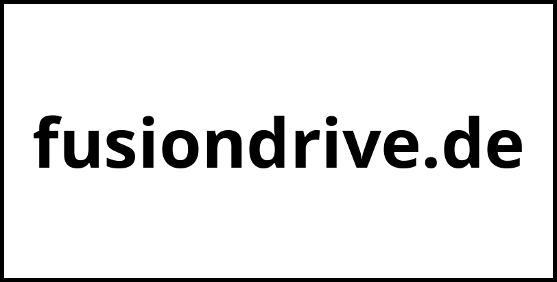 fusiondrive.de