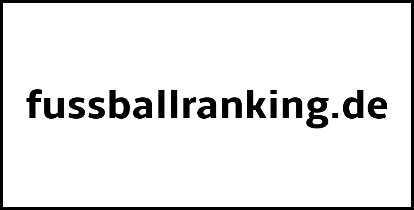 fussballranking.de