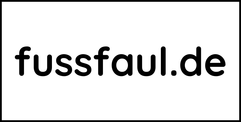 fussfaul.de