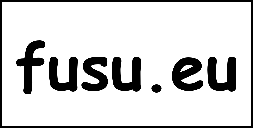 fusu.eu