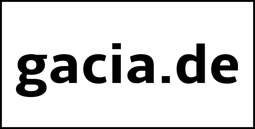 gacia.de