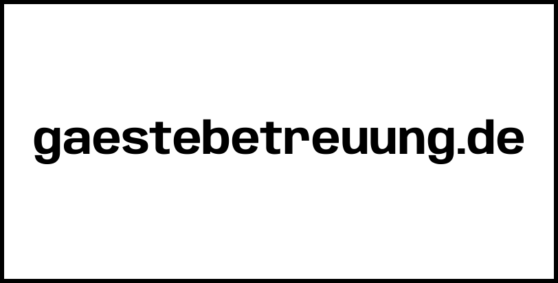 gaestebetreuung.de