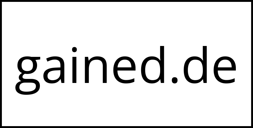 gained.de