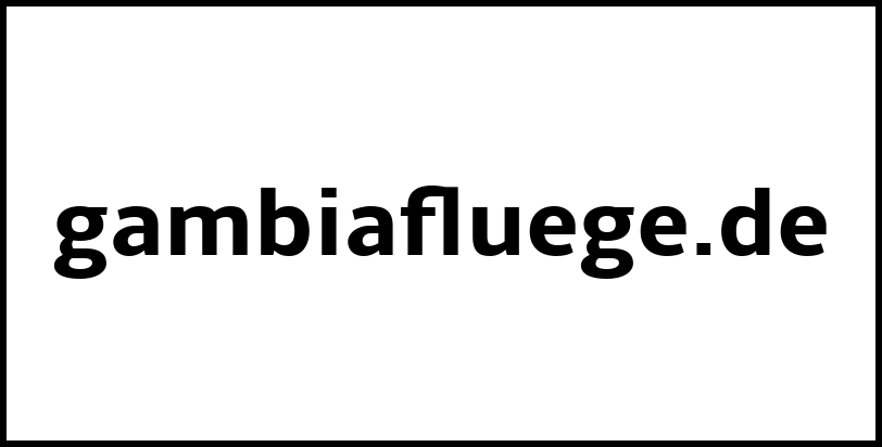 gambiafluege.de