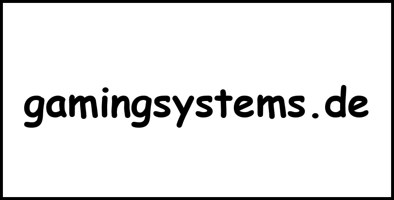 gamingsystems.de