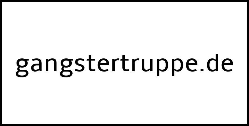 gangstertruppe.de