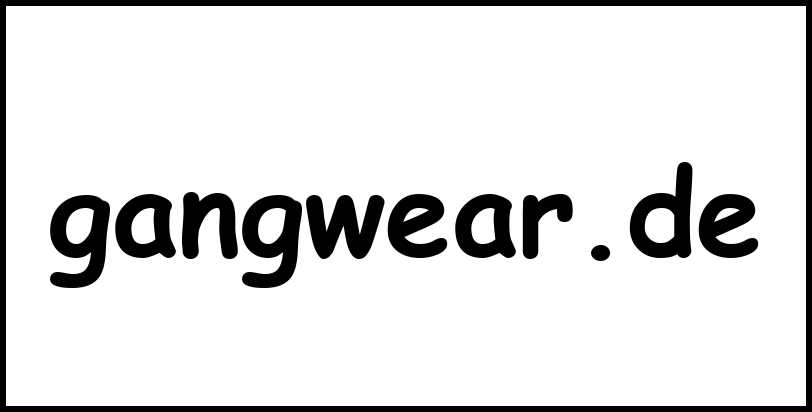 gangwear.de