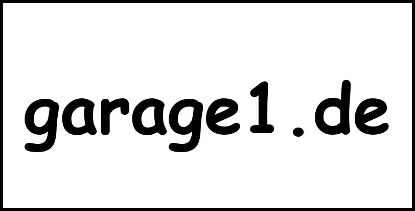 garage1.de