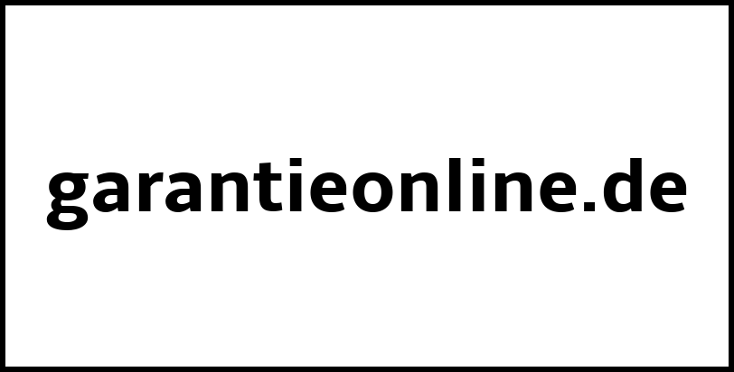 garantieonline.de