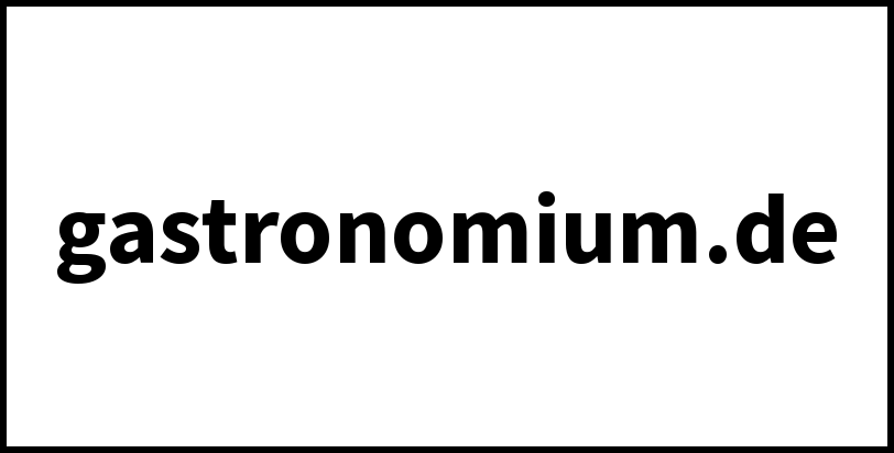 gastronomium.de