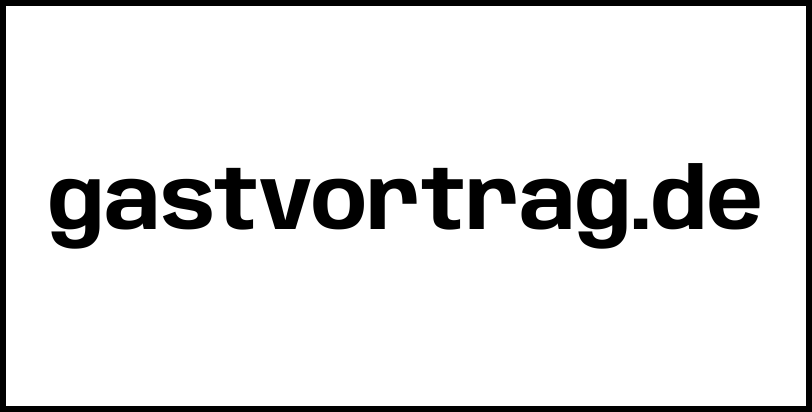 gastvortrag.de