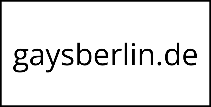 gaysberlin.de