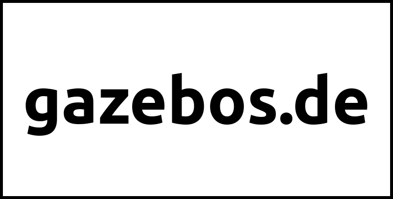 gazebos.de