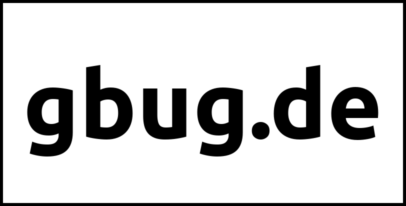 gbug.de