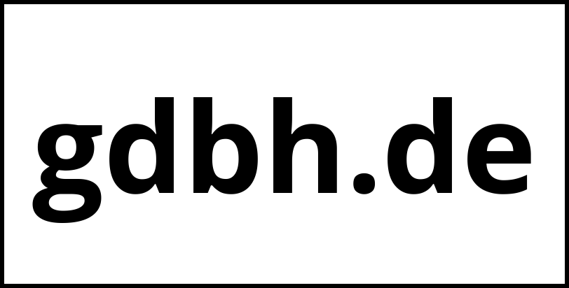 gdbh.de