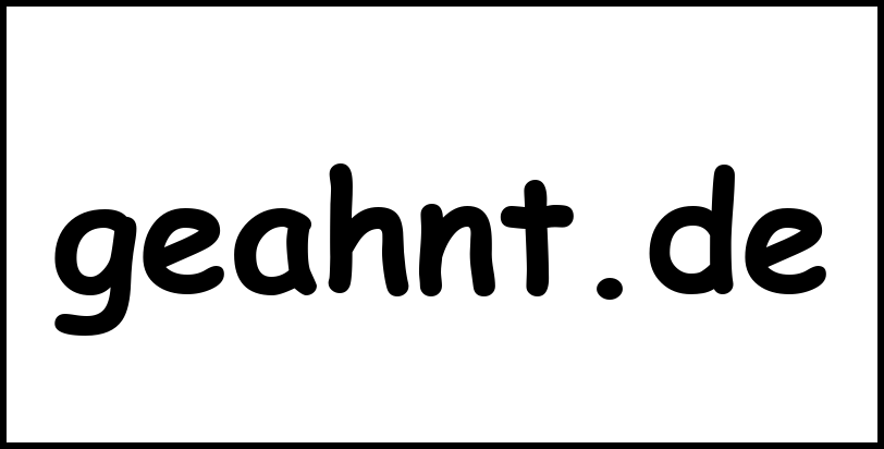 geahnt.de