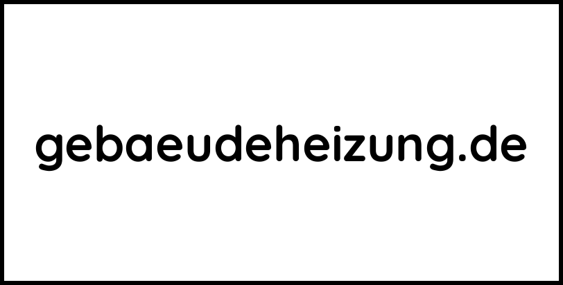 gebaeudeheizung.de