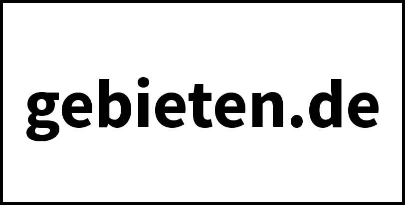 gebieten.de