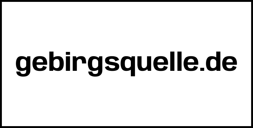 gebirgsquelle.de