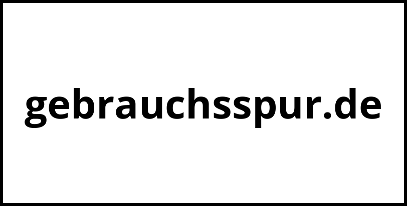 gebrauchsspur.de