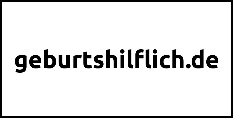 geburtshilflich.de