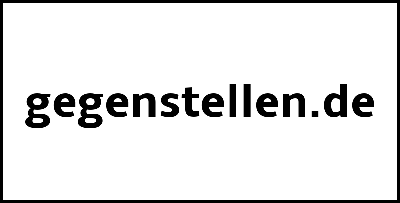 gegenstellen.de
