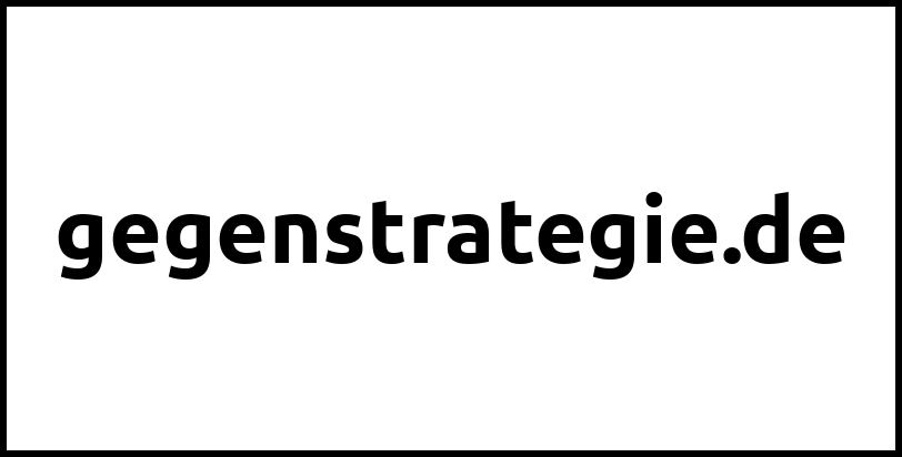 gegenstrategie.de