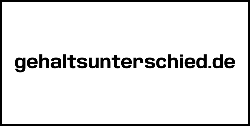 gehaltsunterschied.de