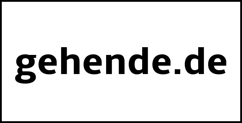 gehende.de